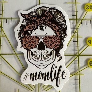 •Brand New• Mom Life Aesthetic Waterproof Sticker